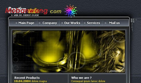 游戏设计工作室网站模板