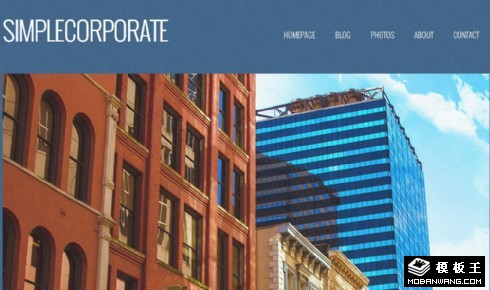 企业产品日志发布网页模板