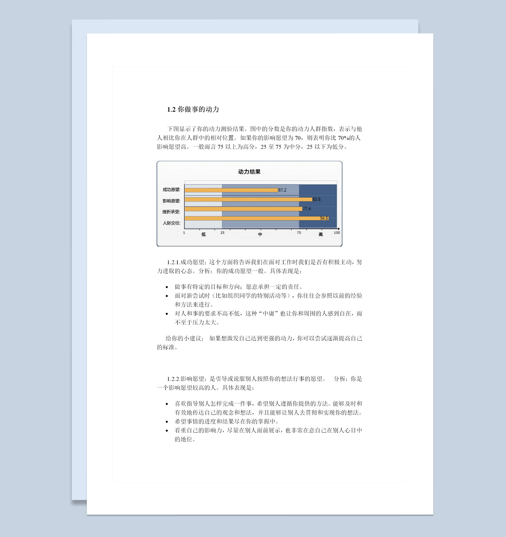 视觉传达专业大学生职业生涯规划书Word模板