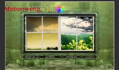 四季之窗设计工作室网页模板