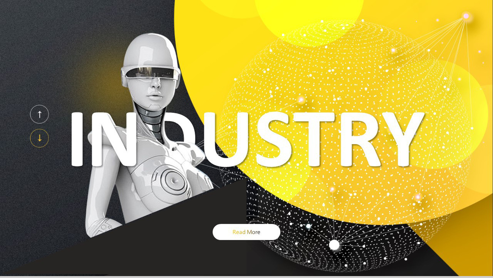 科技未来时代技术发展PPT模板