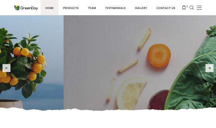 自然之选·有机农产品网页模板